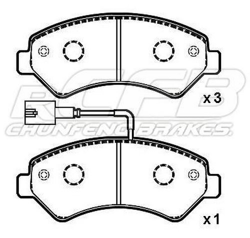FITA Brake Pad Set