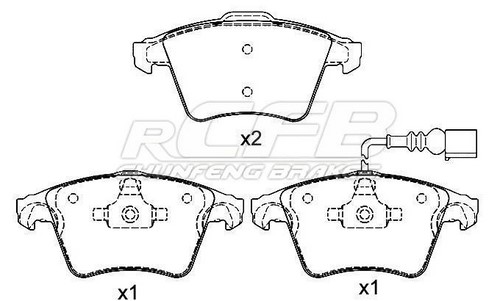 Volkswagen Brake Pad Set