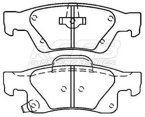 JEEP Brake Pad Set