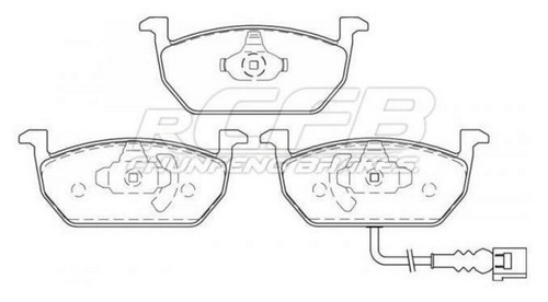 Volkswagen Brake Pad Set