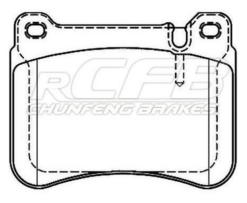 Mercedes Benz Brake Pad Set