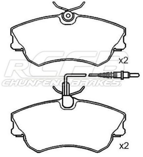 Renault Brake Pad Set