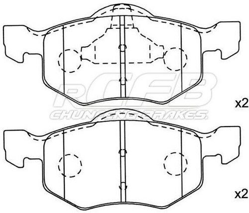 Mazda Brake Pad Set