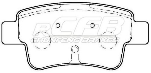 Opel Brake Pad Set