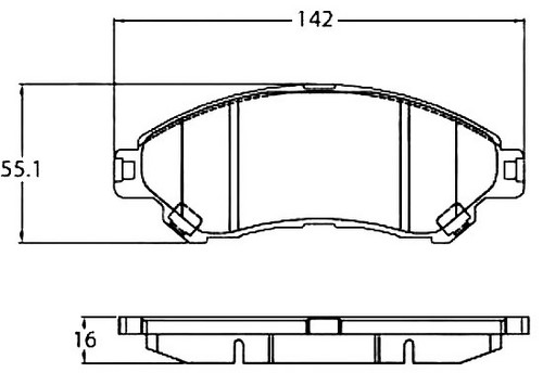 Suzuki Brake Pad Set