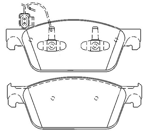 Volkswagen Brake Pad Set