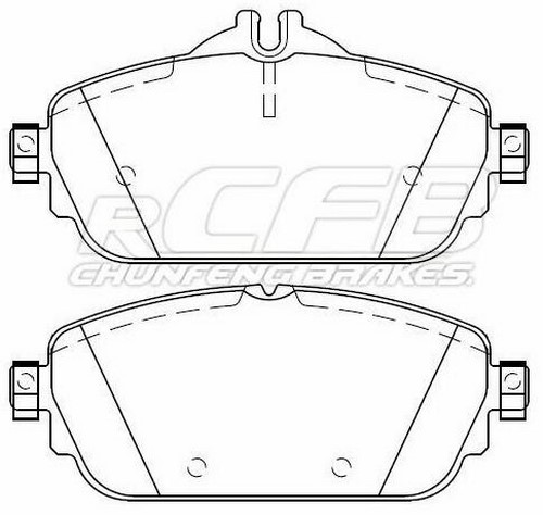 Mercedes Benz Brake Pad Set
