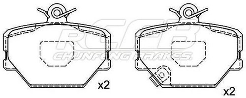 Mercedes Benz Brake Pad Set